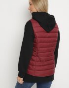 j.style Vestă Matlasată Bordo Sifitta