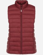 j.style Vestă Matlasată Bordo Sifitta