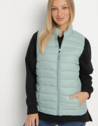 j.style Vestă Verde Deschisă Matlasată Sifitta