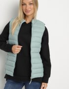 j.style Vestă Verde Deschisă Matlasată Sifitta