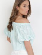 j&x Bluză Albastră deschis Aethenis