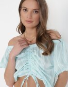 j&x Bluză Albastră deschis Aethenis