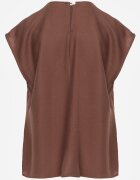 j&x Bluză din viscoză în stil boho cu aplicație din imitație de pietre Rosunte Maro