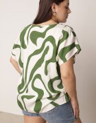 j&x Bluză Verde