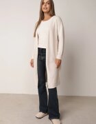 j&x Cardigan cu lână cu croi lung Vallise Bej Bej deschis
