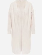 j&x Cardigan cu lână cu croi lung Vallise Bej Bej deschis