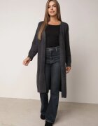 j&x Cardigan cu lână cu croi lung Vallise Bej Gri închis