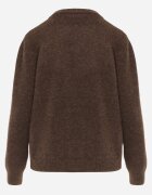 j&x Cardigan cu lână și bumbac cu nasturi și buzunare elegante Orlandia Maro