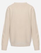 j&x Cardigan cu lână și bumbac cu nasturi Sonah Bej Bej Bej