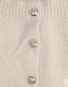 j&x Cardigan cu lână și bumbac cu nasturi Sonah Bej Bej Bej