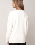 j&x Cardigan cu lână și bumbac cu nasturi Sonah Bej Bej Bej deschis
