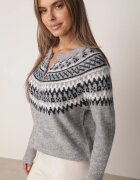 j&x Cardigan Gri