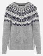 j&x Cardigan Gri