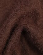 j&x Cardigan lung cu bumbac și lână fără închidere Junibe Maro