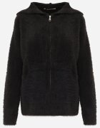 j&x Cardigan Negru
