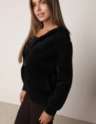 j&x Cardigan Negru