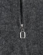 j&x Cardigan simplu cu fermoar cu guler tip tunică din tricot cu lână și bumbac Corraine Gri închis