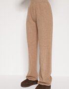 j&x Compleu Bej închis Tricotat cu Lână Pantaloni și Pulover Tesira