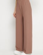 j&x Compleu Maro Reiat Top mulat și Pantaloni largi Miresia