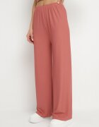 j&x Compleu reiat roz închis Top mulat și Pantaloni cu croi larg Miresia