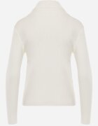 j&x Cu guler înalt din viscoză în stil clasic Timme Bej deschis