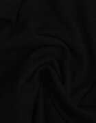 j&x Cu guler înalt din viscoză în stil clasic Timme Negru