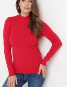 j&x Maletă Bordeaux din Tricot Moale Agotona