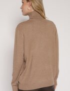 j&x Maletă Casual Bej cu Lână cu Croială Dreaptă Reiselia