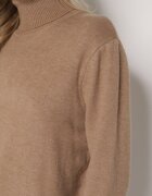 j&x Maletă Casual Bej cu Lână cu Croială Dreaptă Reiselia