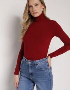 j&x Maletă clasică vișinie din bumbac Reilisea