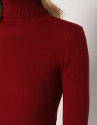 j&x Maletă clasică vișinie din bumbac Reilisea