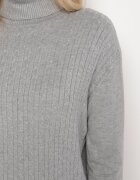 j&x Maletă Gri Casual din Bumbac din Tricot Reiat Tinathra