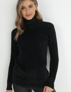 j&x Maletă neagră de lână lungă Humie