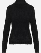 j&x Maletă Negru Clasic cu Lână Nomirae