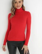 j&x Maletă Roșie Clasic din Bumbac Reilisea