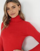 j&x Maletă Roșie Clasic din Bumbac Reilisea