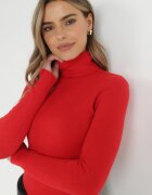 j&x Maletă Roșie Clasic din Bumbac Reilisea