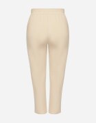 j&x Pantaloni Bej deschis Clasici din bumbac cu elastic în talie Olozi
