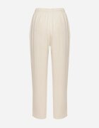 j&x Pantaloni bej deschis largi din bumbac și cu talie înaltă Neorenna