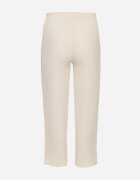 j&x Pantaloni largi bej din bumbac și cu talie înaltă Naitte