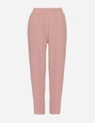 j&x Pantaloni Largi Roz din Bumbac și Talie Înaltă Neorenna
