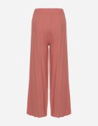 j&x Pantaloni Roz Viscoză Largi Cu Talie Înaltă Nairolla