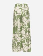 j&x Pantaloni Verde închis de Vâscoză cu croială largă cu talie înaltă cu imprimeu floral Neorilia