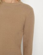j&x Pulover Bej închis cu Lână în Stil Clasic Firrive