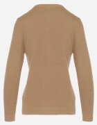 j&x Pulover Bej închis cu Lână în Stil Clasic Firrive