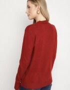 j&x Pulover Bordeaux Clasic cu Lână Mailira