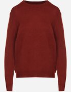 j&x Pulover Bordeaux Clasic cu Lână Mailira