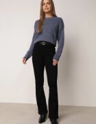 j&x Pulover Clasic Casual din lână Banfa Bleumarin