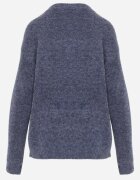 j&x Pulover Clasic Casual din lână Banfa Bleumarin
