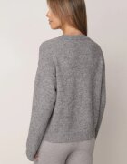 j&x Pulover Clasic Casual din lână Banfa Gri